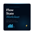 Productivity & Focus Worksheet – Daily Clarity System