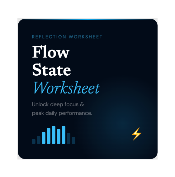 Productivity & Focus Worksheet – Daily Clarity System